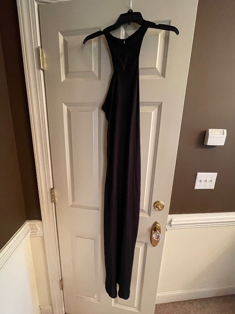 All Saints Black Slip Dress